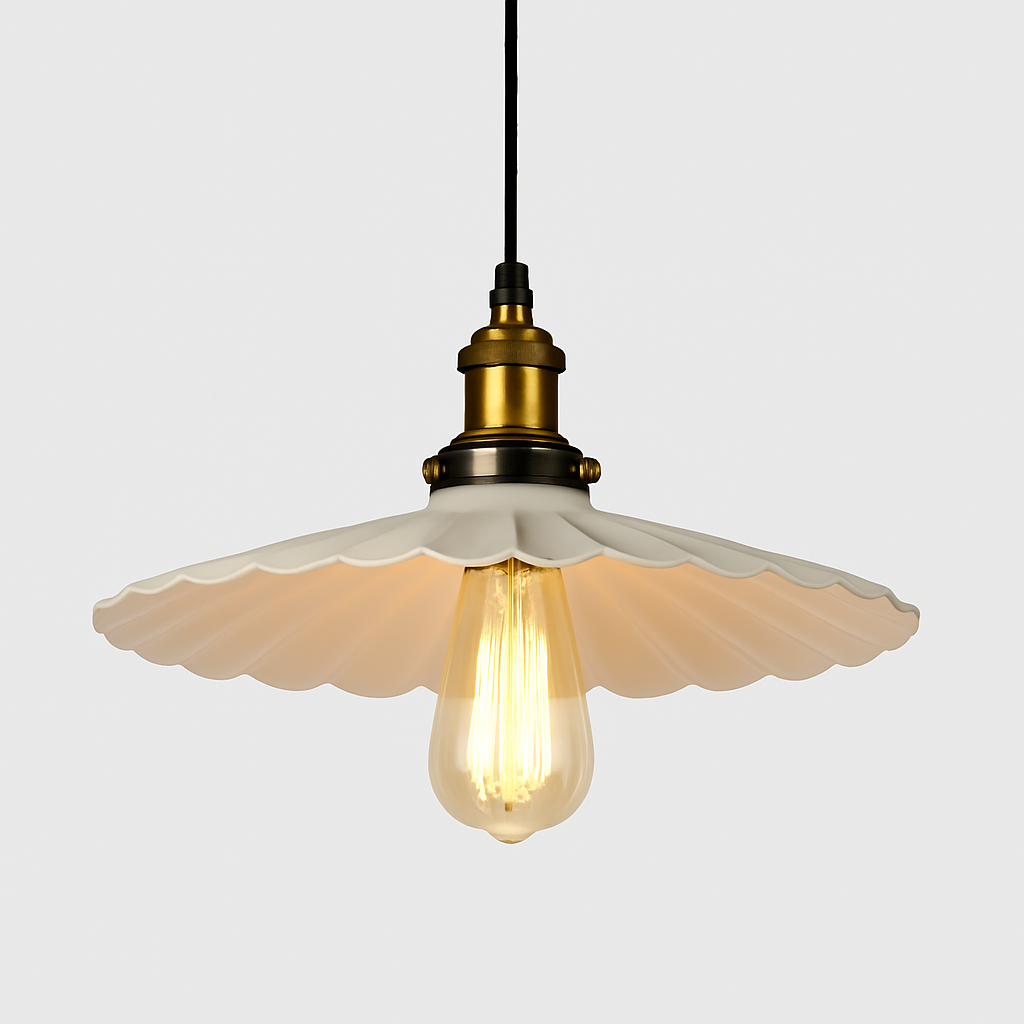 Pendant Light Iron Frame in Nordic Style | Ruvian