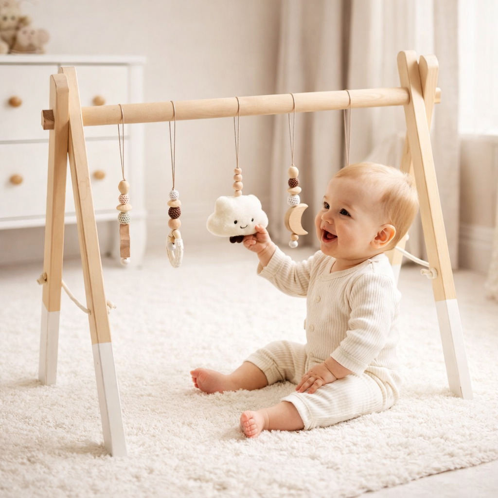 Baby Gym Montessori Inspired Scandinavian Style | Luneria