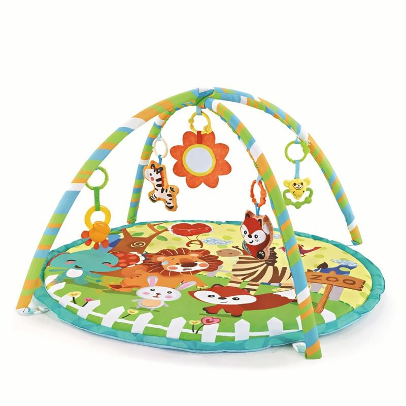 Baby Play Gym with Activity Arch and Play Mat for Infants | Ponavo 4