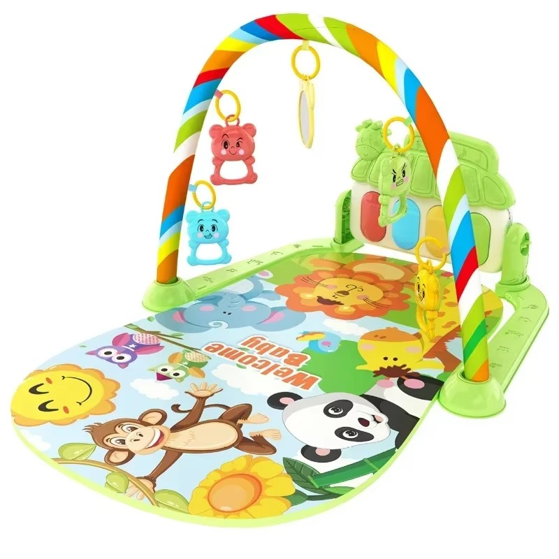 Baby Play Gym with Music and Hanging Toys Early Learning | Babello