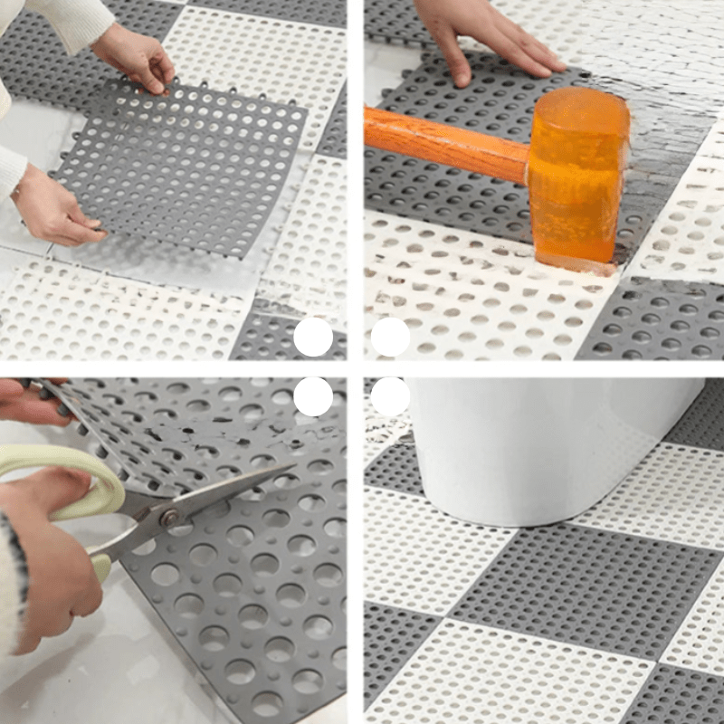 Bathroom Mat Waterproof Rubber Quick-Dry Shower Mat | Vireto