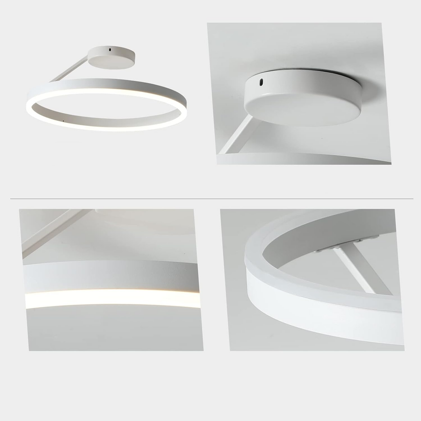 Ceiling Light Metal LED in Nordic Minimal Style | Sorali