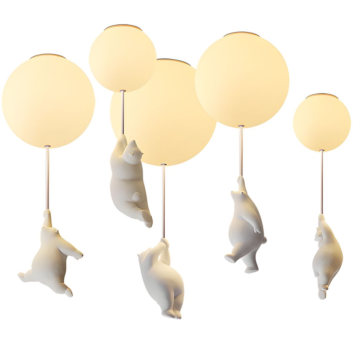 Ceiling Light Acrylic Ball for Kids Room | Beloro
