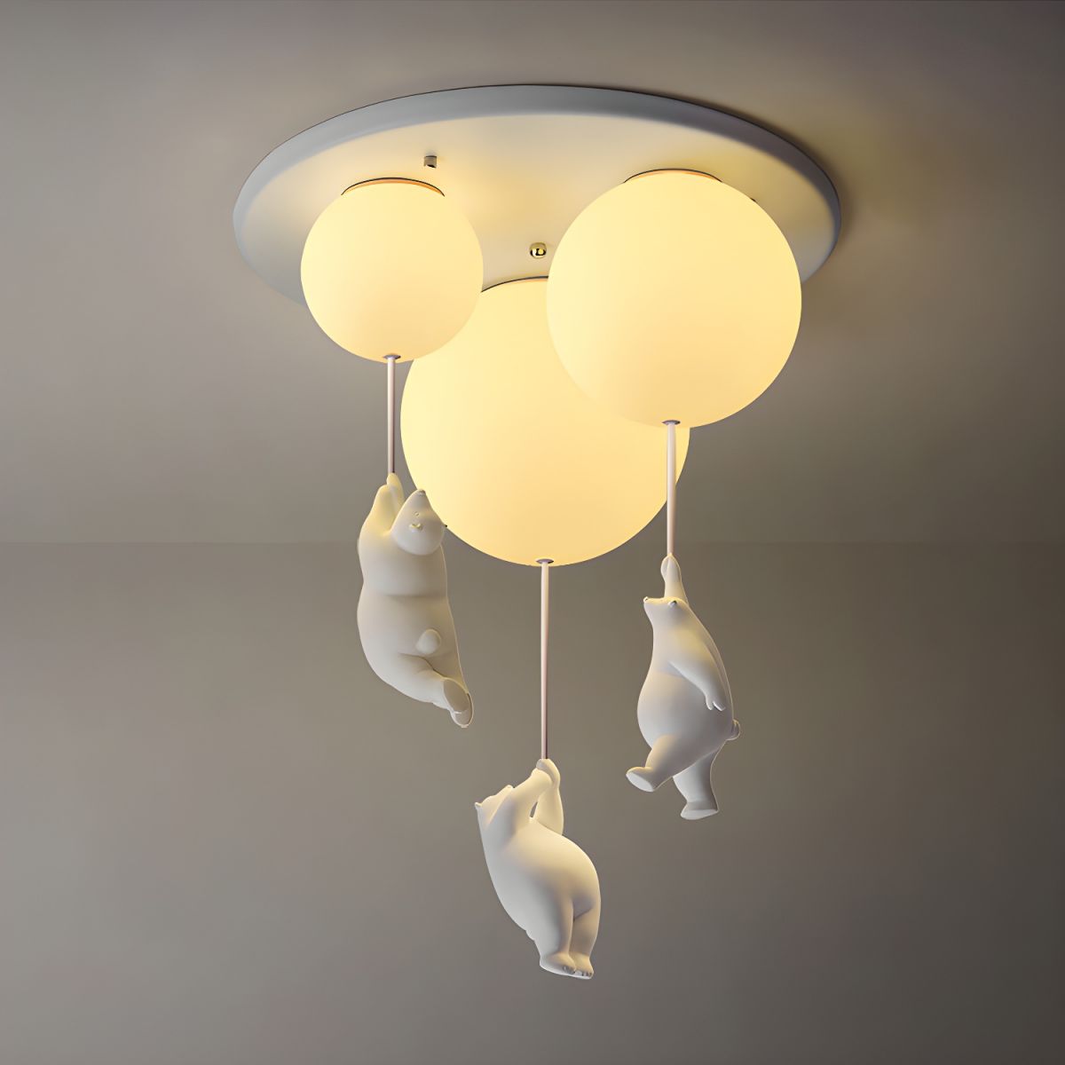 Ceiling Light Acrylic Ball for Kids Room | Beloro