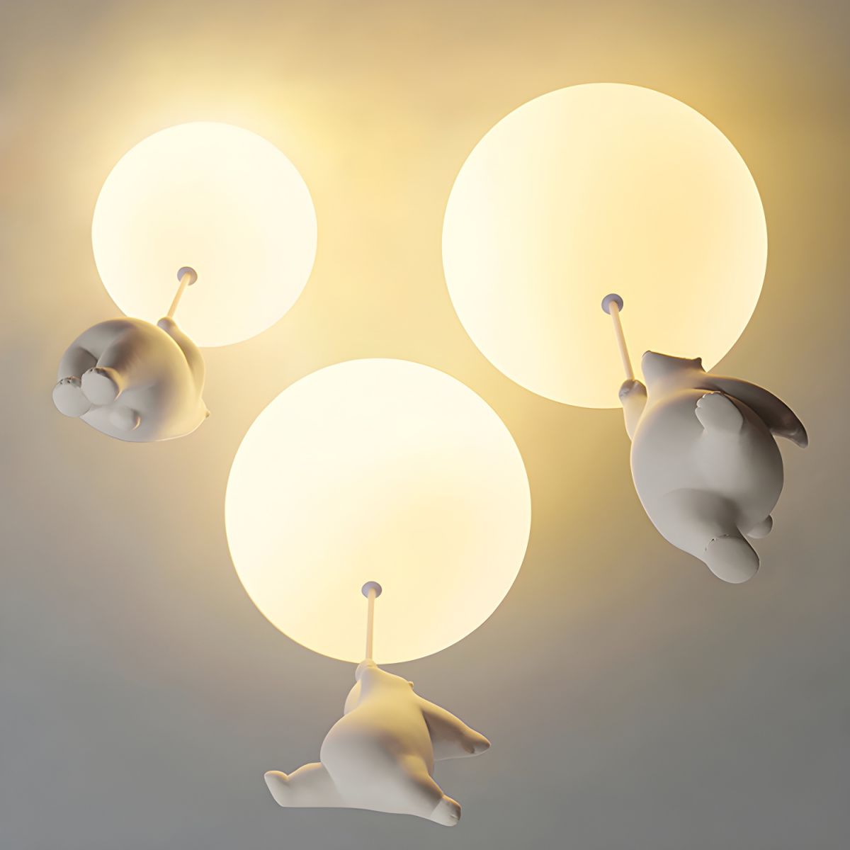 Ceiling Light Acrylic Ball for Kids Room | Beloro