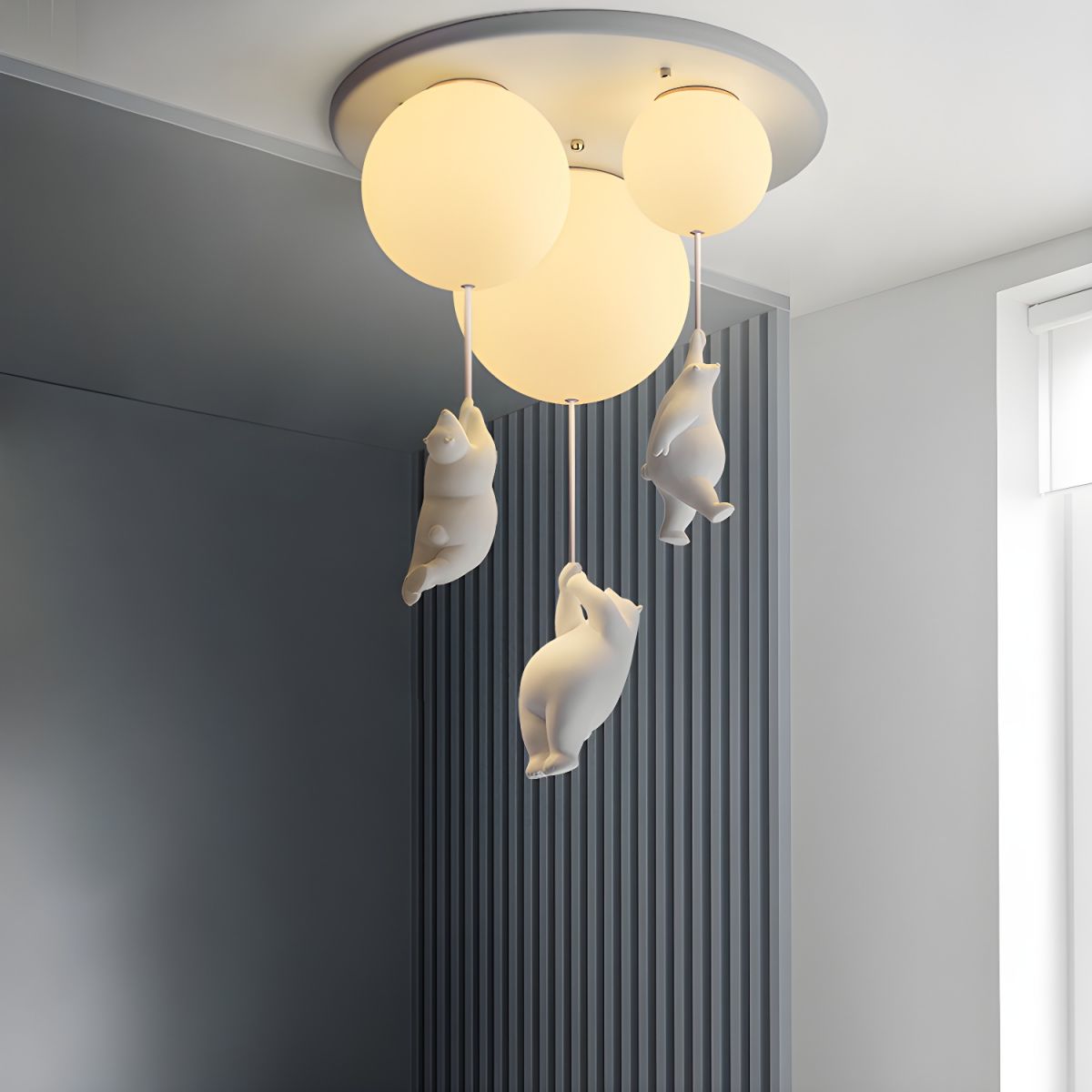 Ceiling Light Acrylic Ball for Kids Room | Beloro