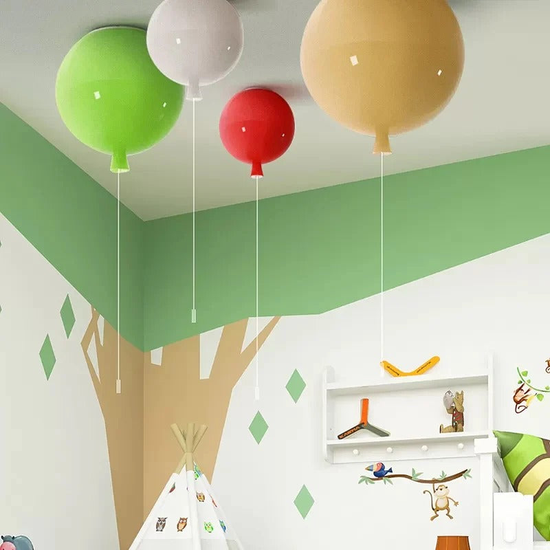 Ceiling Light Acrylic Balloon Shape Modern Children Interior | Ballono