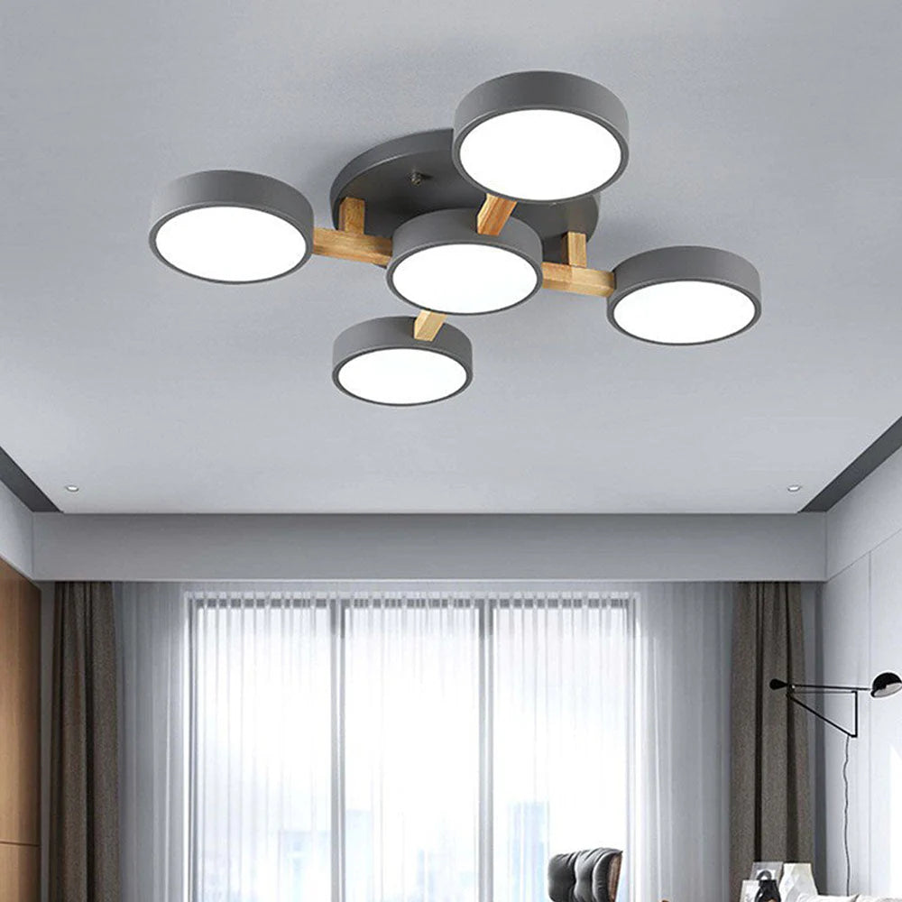 Ceiling Light Acrylic Cluster in Nordic Style | Evoron