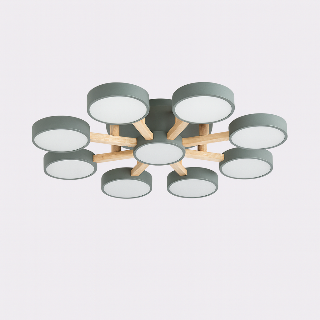 Ceiling Light Acrylic Cluster in Nordic Style | Evoron