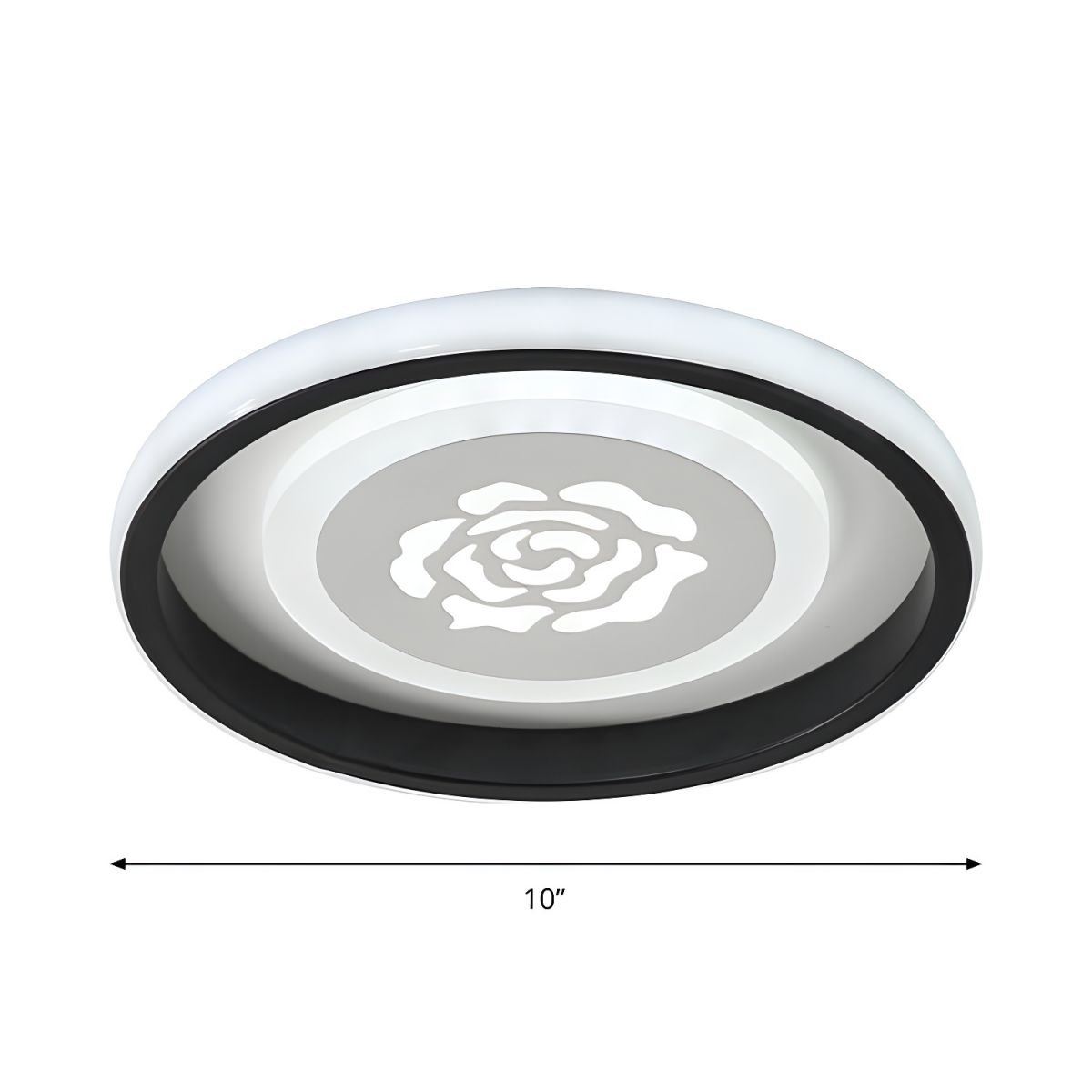 Ceiling Light Acrylic Flush Mount Modern Flower | Veluna