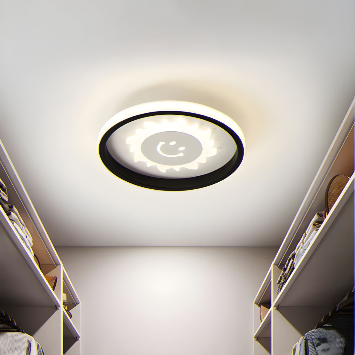 Ceiling Light Acrylic Flush Mount Modern Flower | Veluna