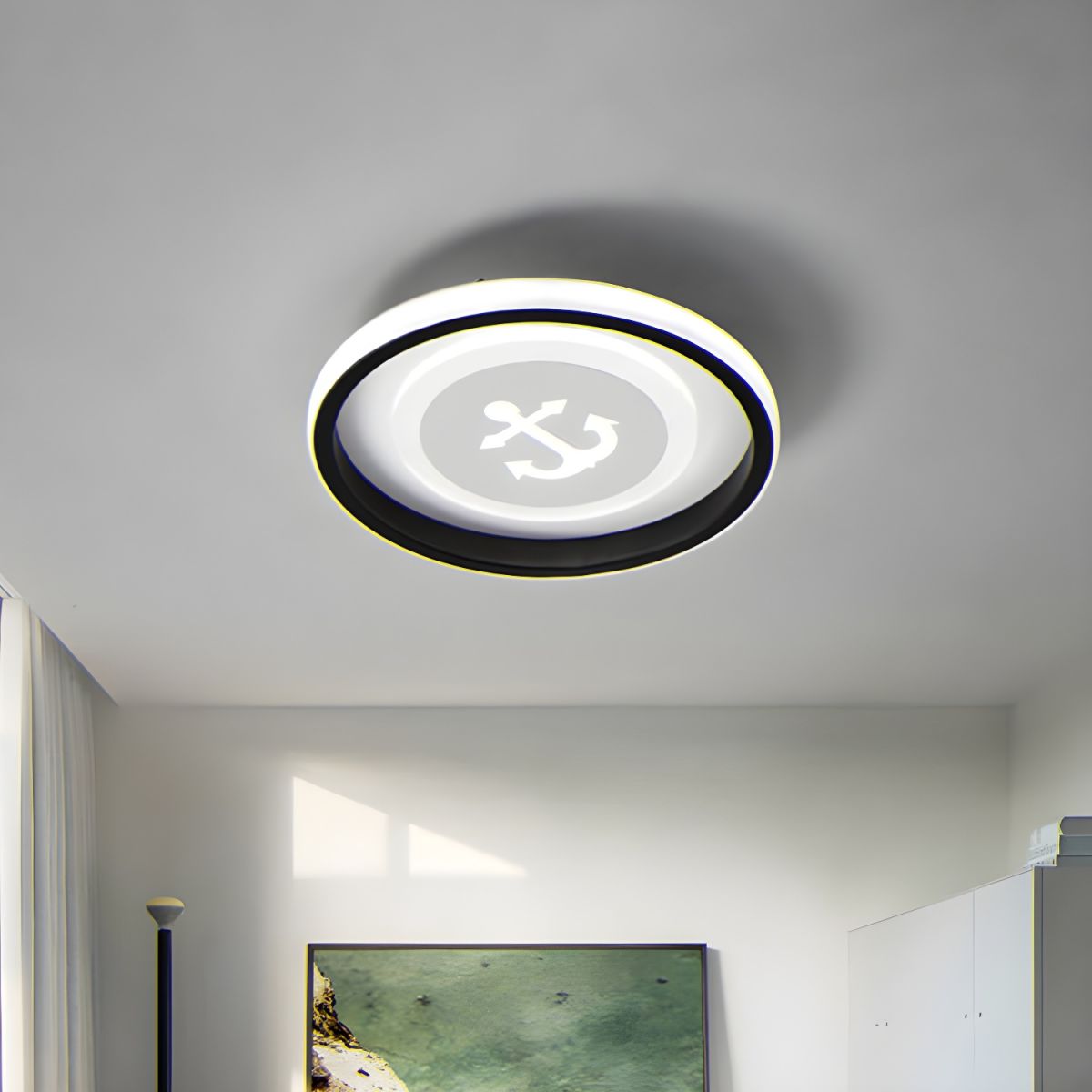 Ceiling Light Acrylic Flush Mount Modern Flower | Veluna