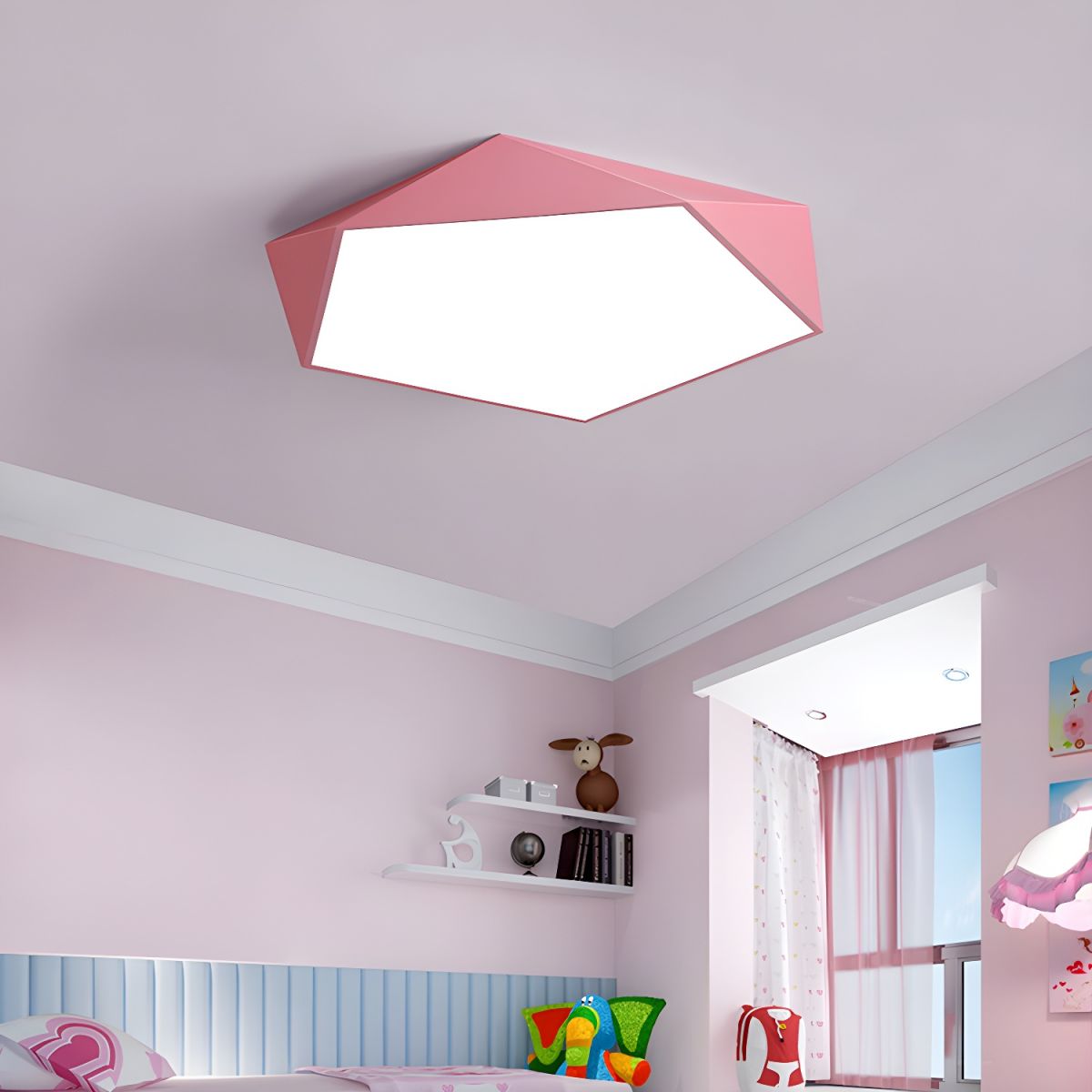 Ceiling Light Acrylic LED Nordic Flush Mount | Pentora