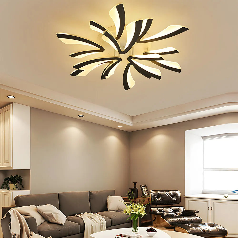 Ceiling Light Acrylic Petal Nordic Style | Melior