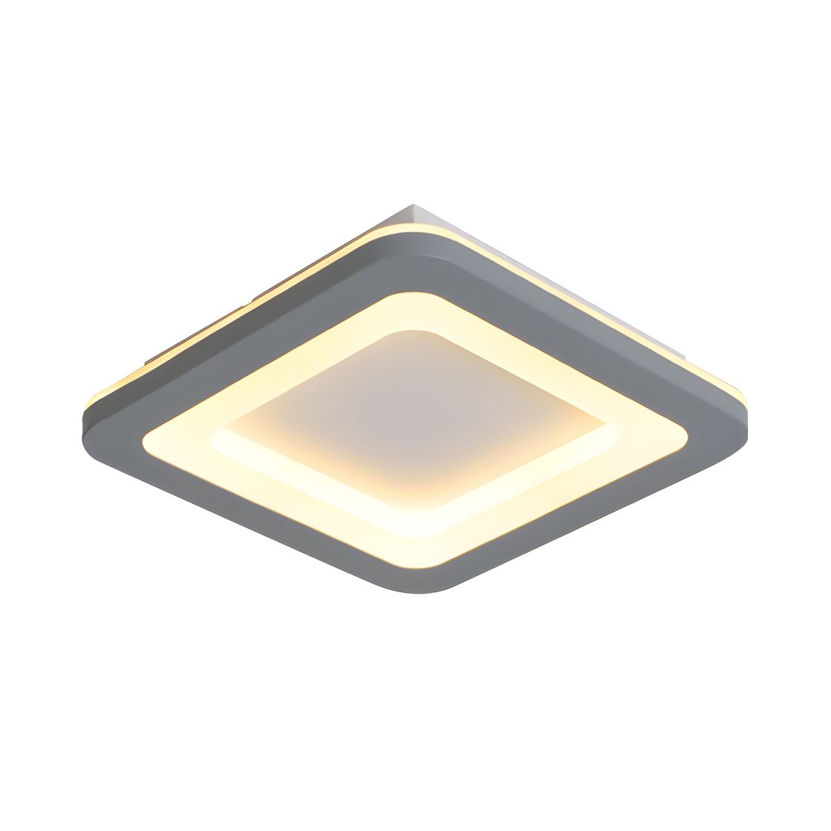 Ceiling Light Acrylic Square Nordic Modern Flush Mount | Noreli