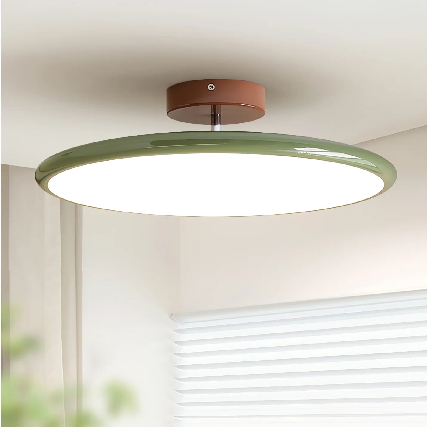 Ceiling Light Adjustable LED with Circular Shade | Drifto