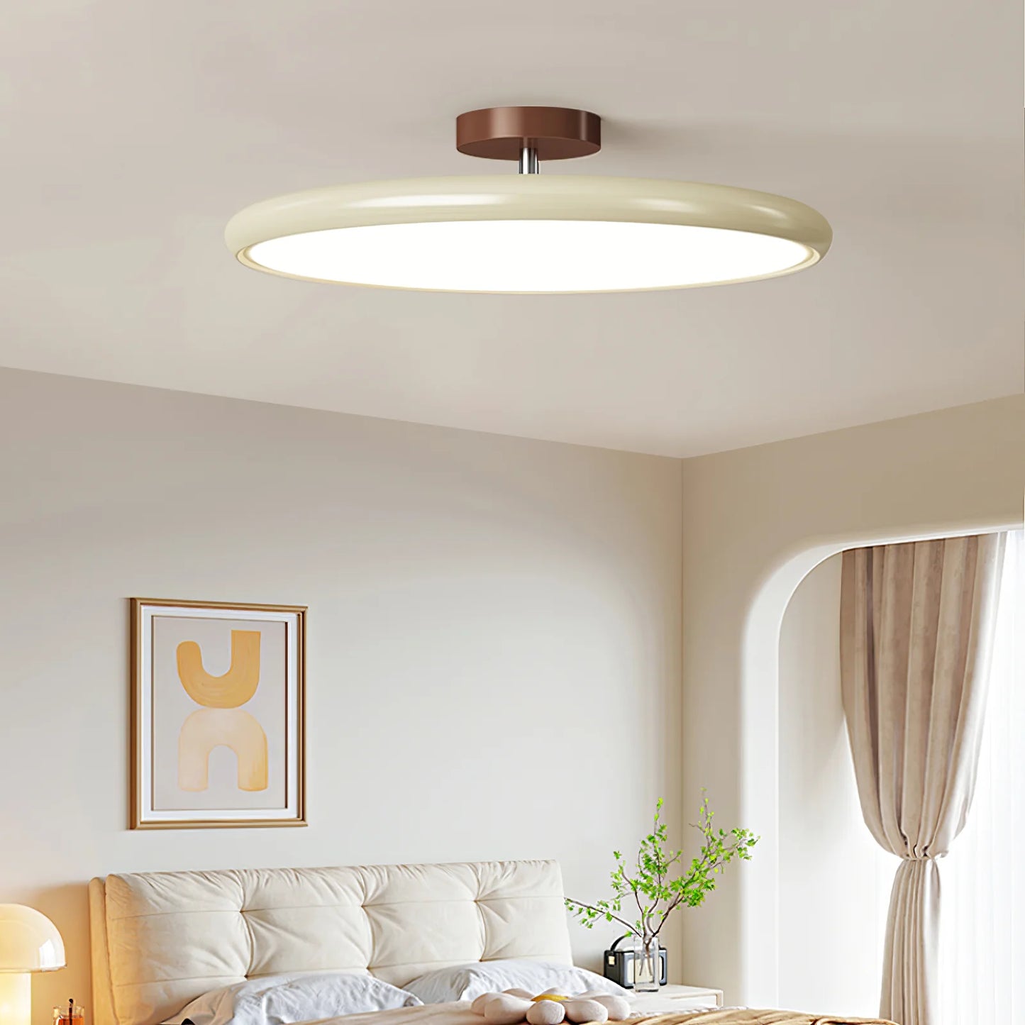 Ceiling Light Adjustable LED with Circular Shade | Drifto