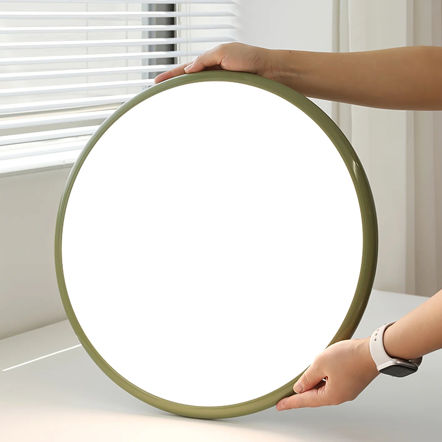 Ceiling Light Adjustable LED with Circular Shade | Drifto