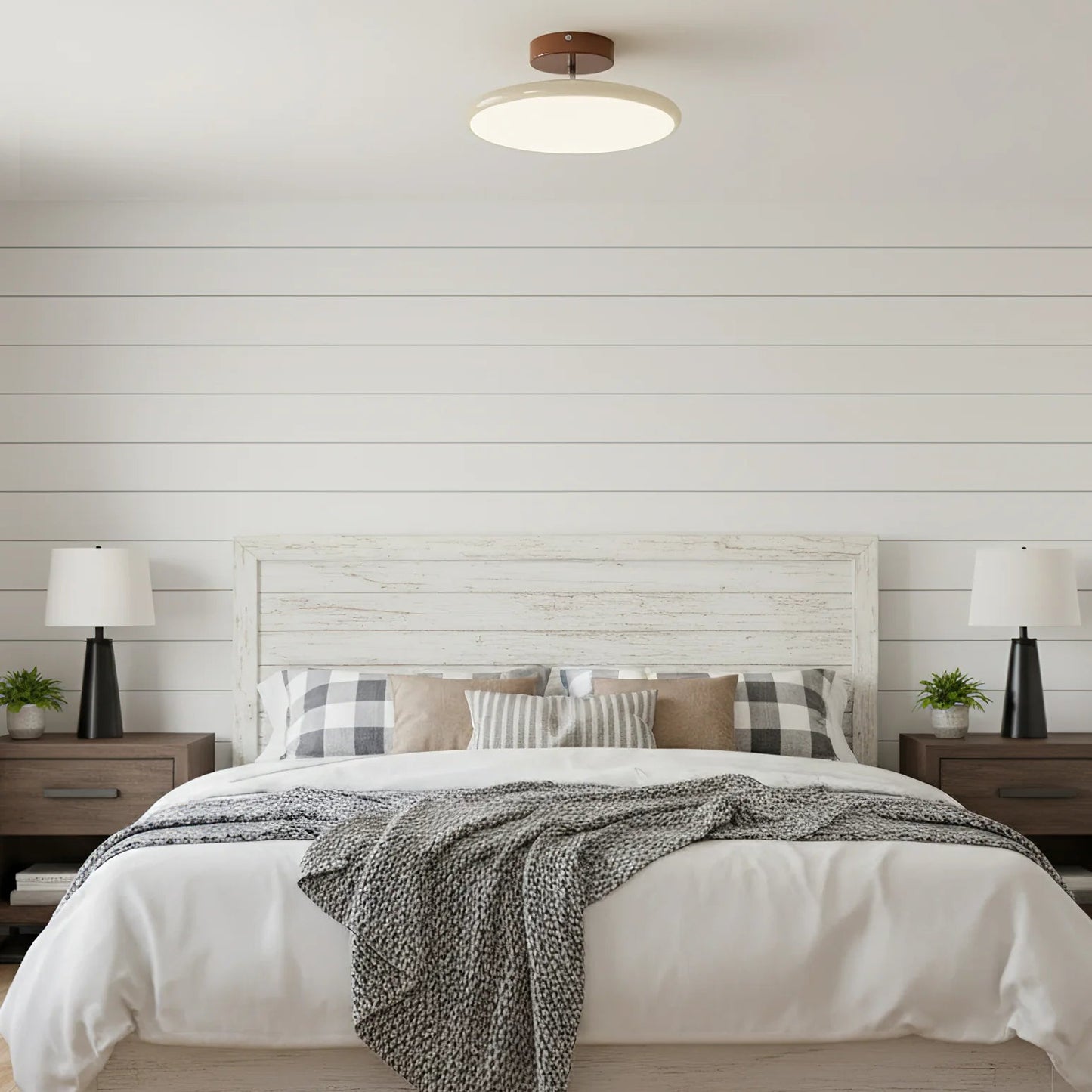 Ceiling Light Adjustable LED with Circular Shade | Drifto