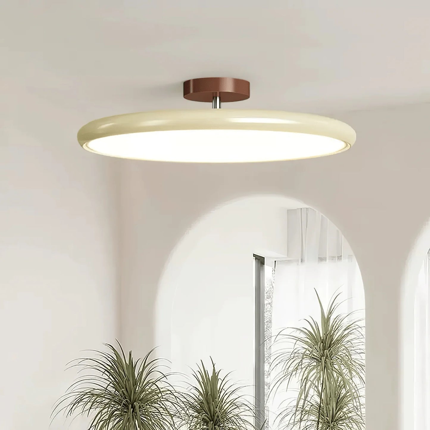 Ceiling Light Adjustable LED with Circular Shade | Drifto
