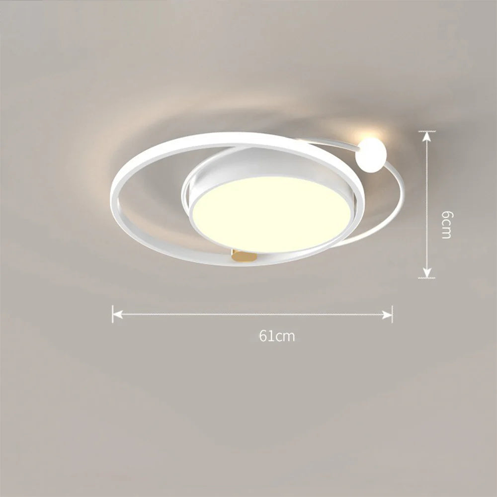 Ceiling Light Copper LED in Modern Style | Cirvalo