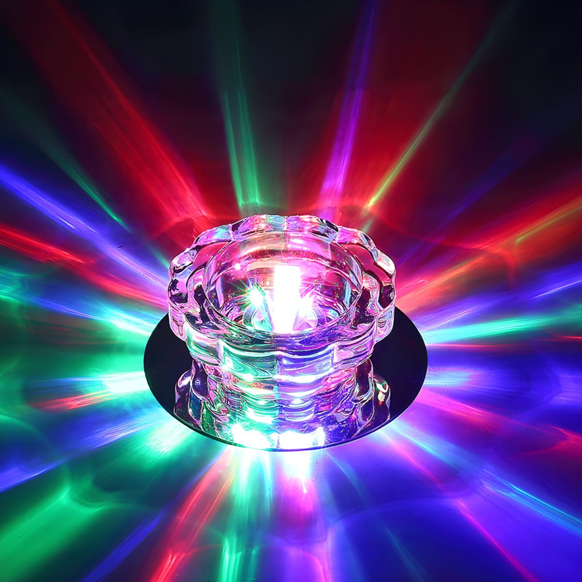 Ceiling Light Crystal Flush Mount Modern Style | Lunvex