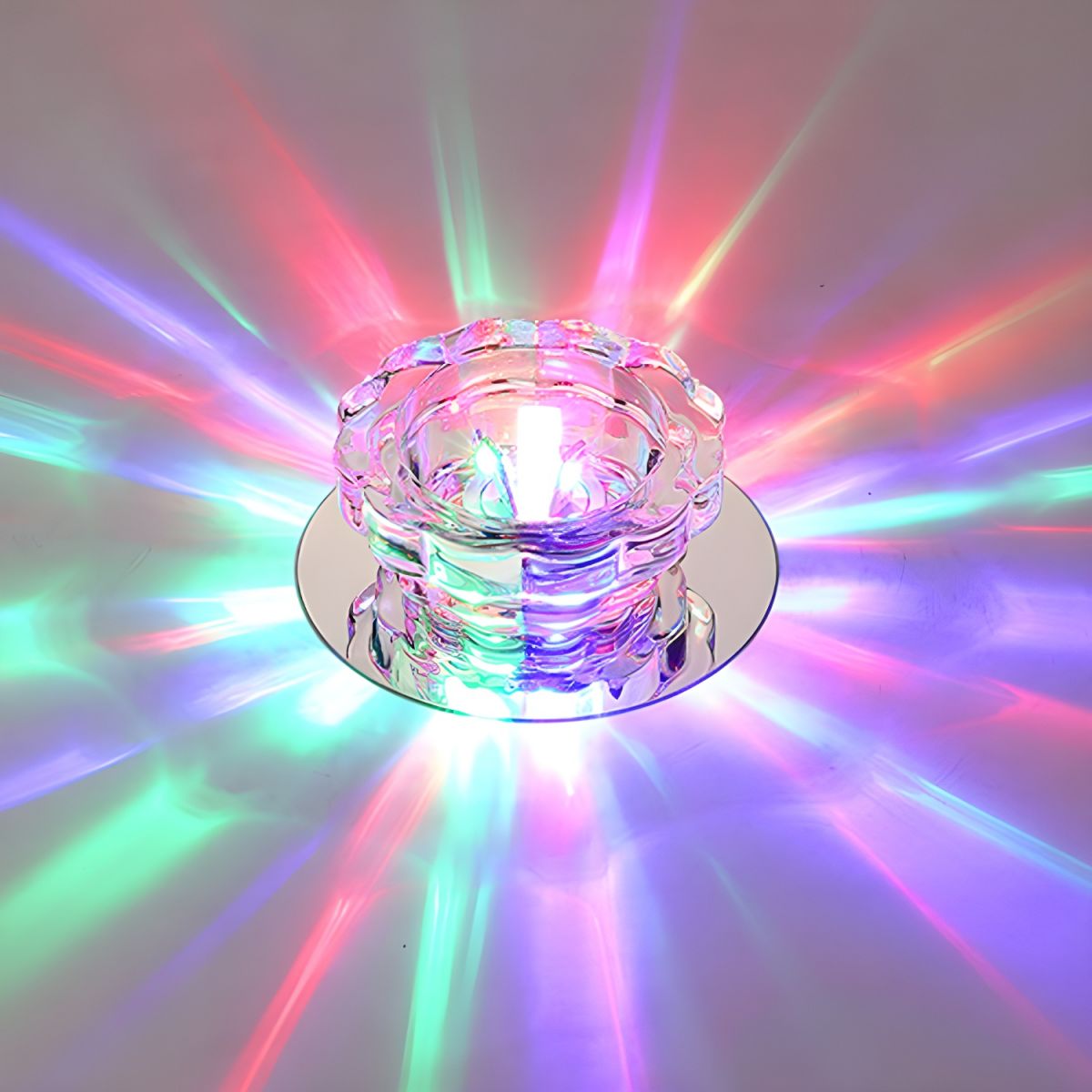 Ceiling Light Crystal Flush Mount Modern Style | Lunvex