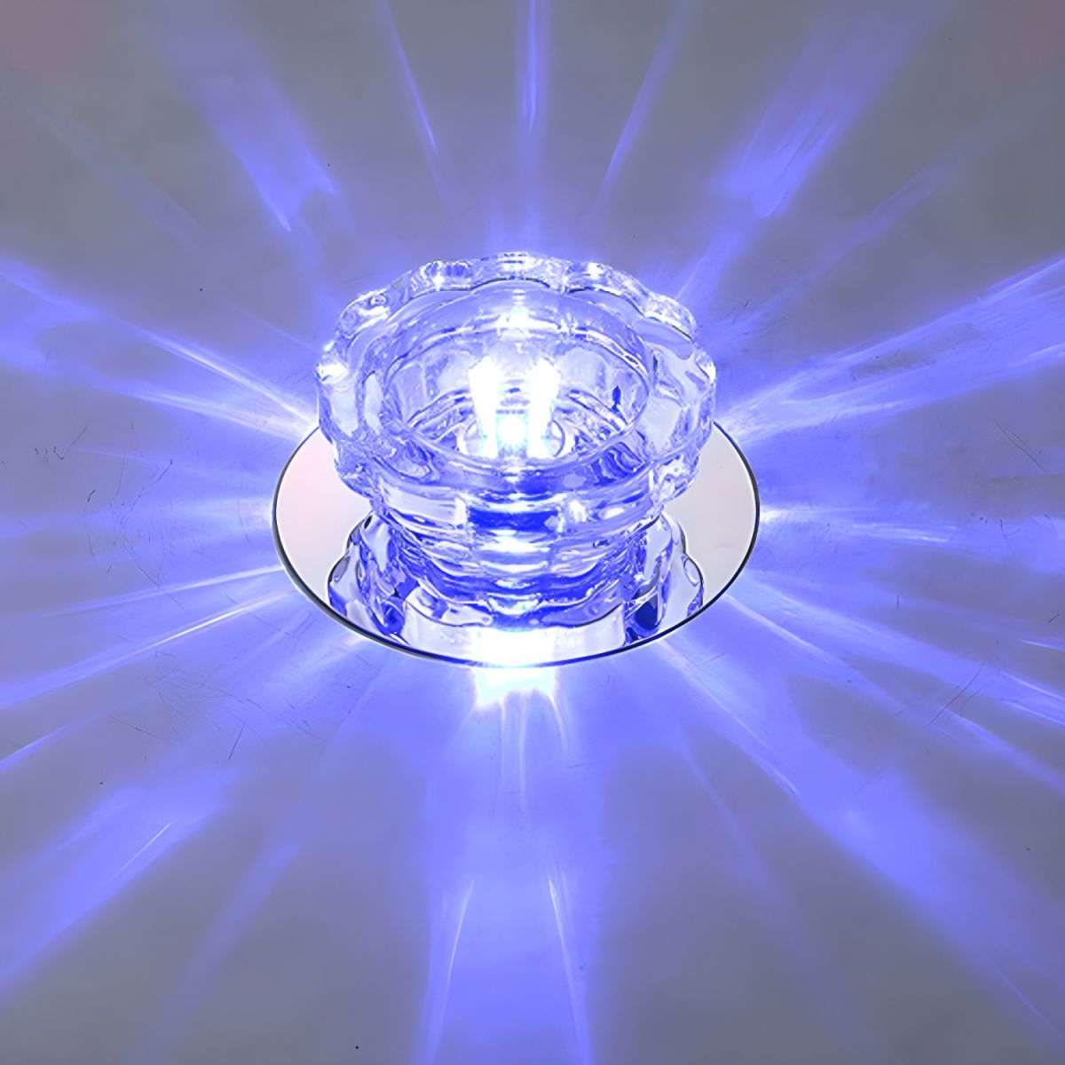 Ceiling Light Crystal Flush Mount Modern Style | Lunvex