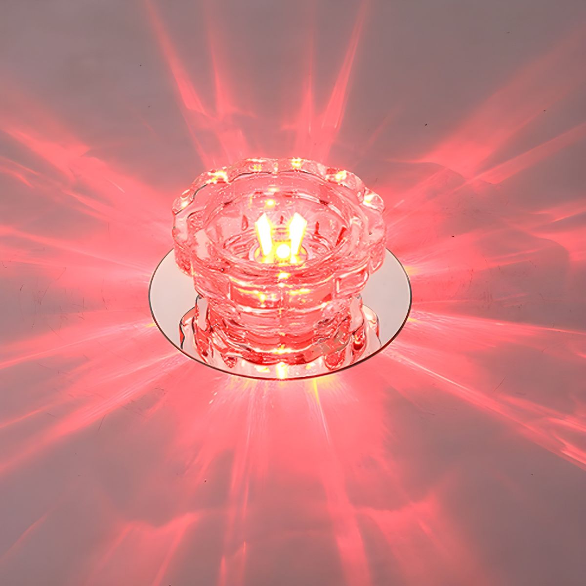 Ceiling Light Crystal Flush Mount Modern Style | Lunvex