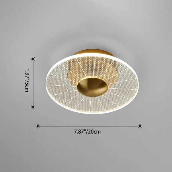 Ceiling Light Dimmable LED in Modern Geometric Design | Garvion
