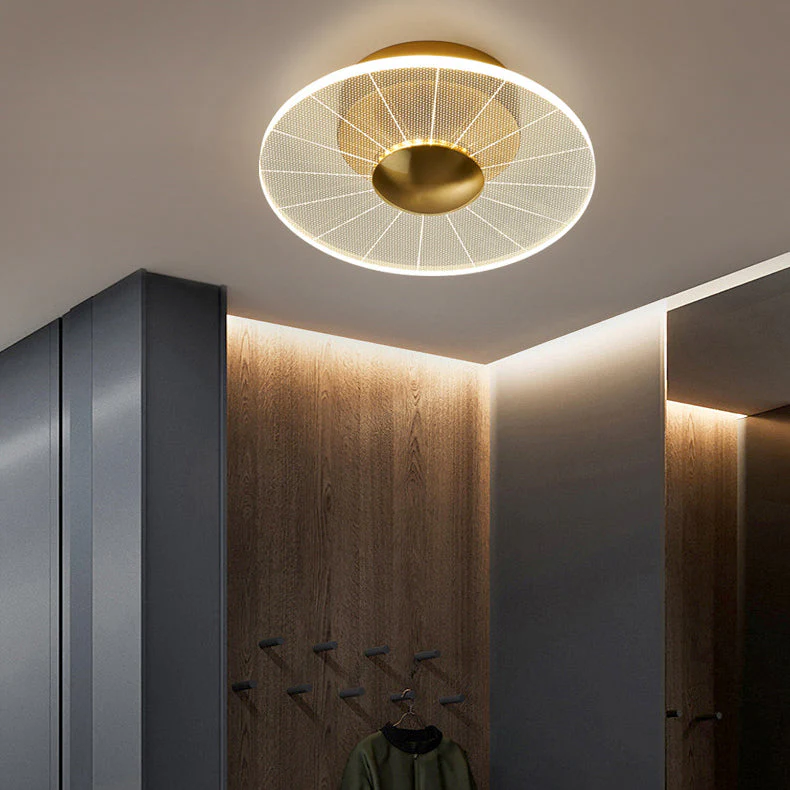 Ceiling Light Dimmable LED in Modern Geometric Design | Garvion