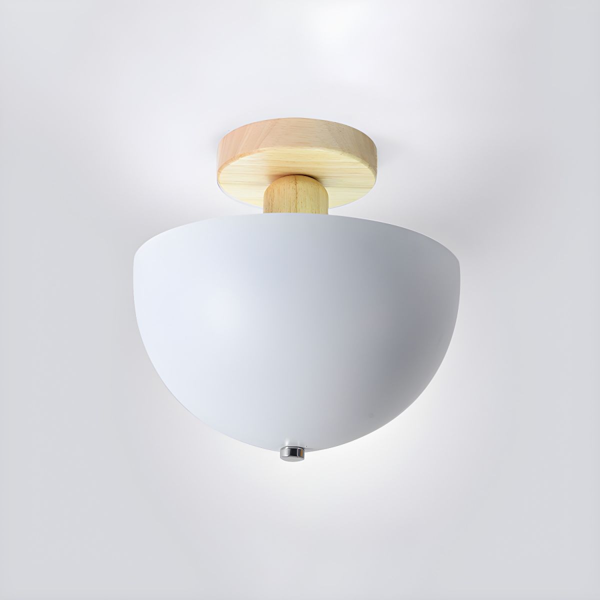 Ceiling Light Dome Metal Shade Nordic Semi Flush | Aislor