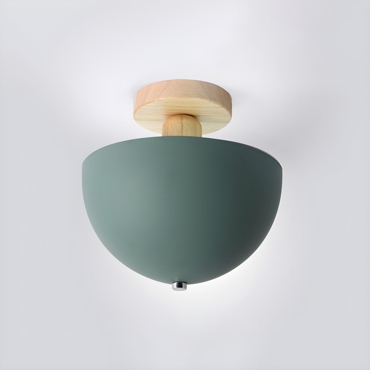Ceiling Light Dome Metal Shade Nordic Semi Flush | Aislor