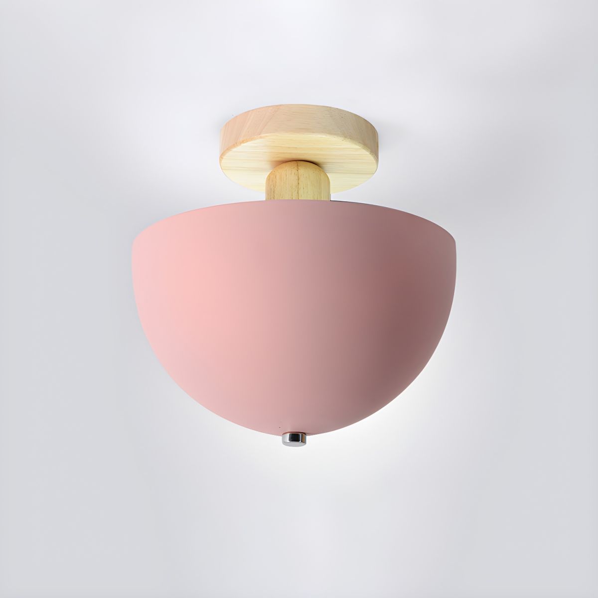 Ceiling Light Dome Metal Shade Nordic Semi Flush | Aislor
