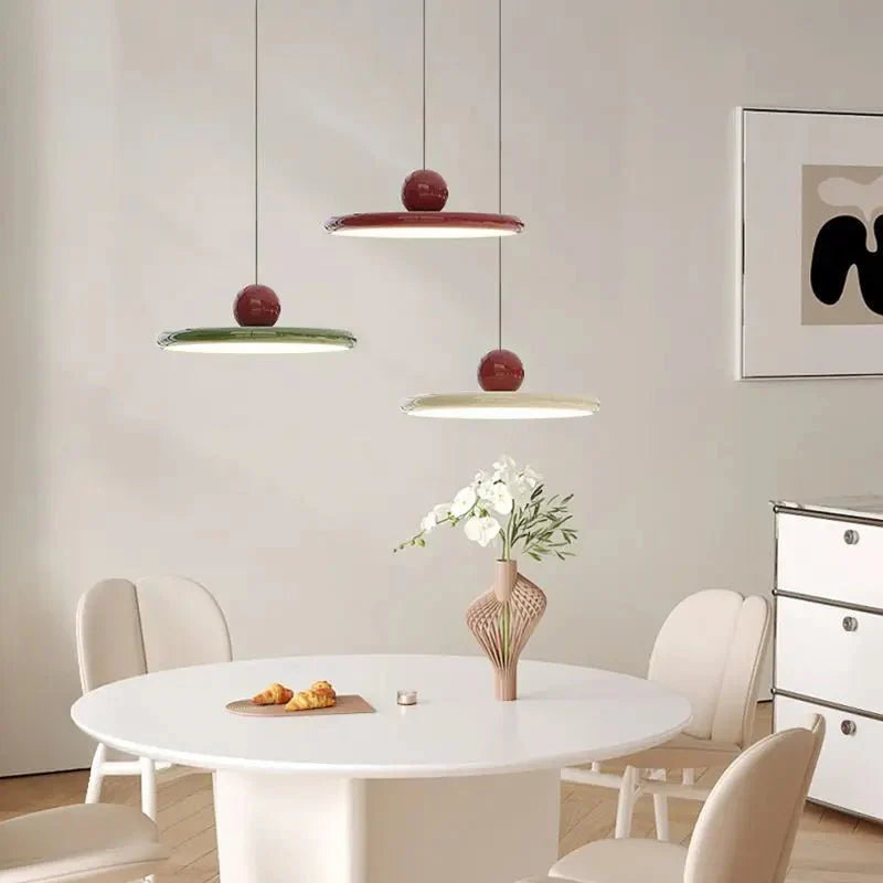 Ceiling Light Glass Dome in Nordic Bauhaus Style | Virano