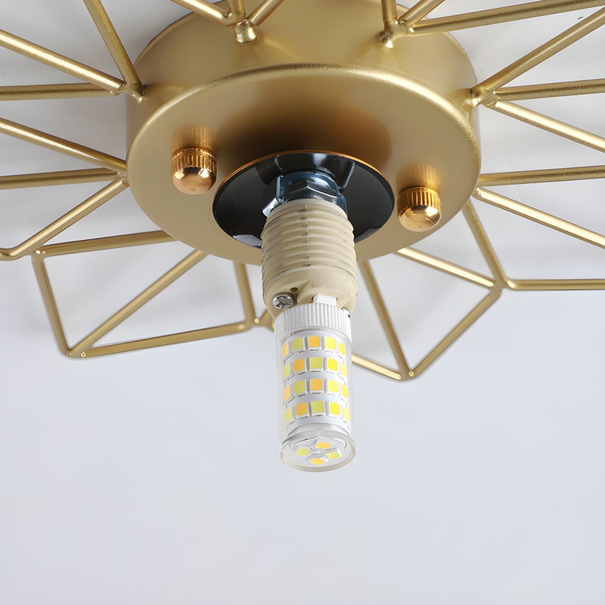 Ceiling Light Glass Flush Mount in Nordic Style | Auralis
