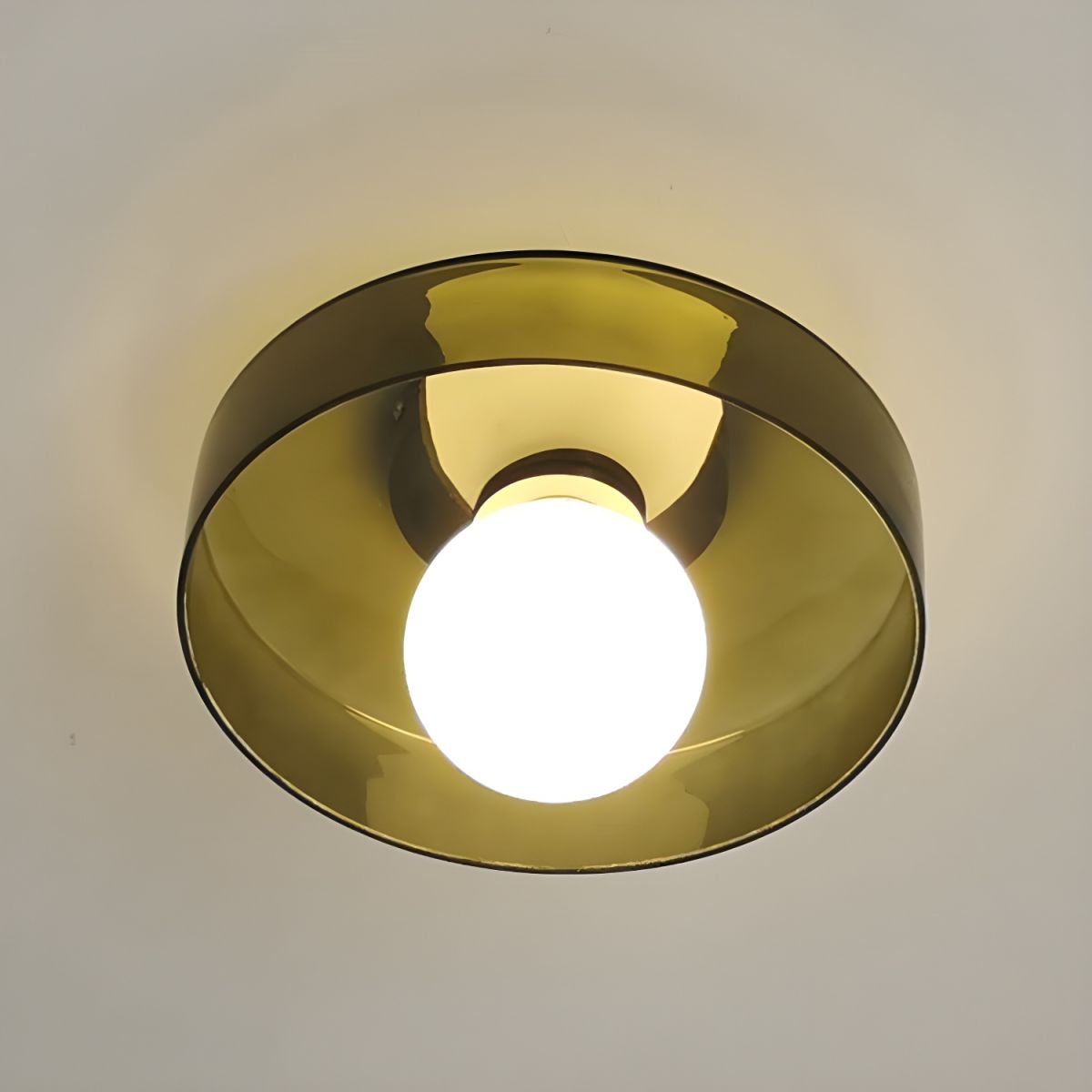 Ceiling Light Glass Geometric Nordic Modern Flush Mount | Cenaro