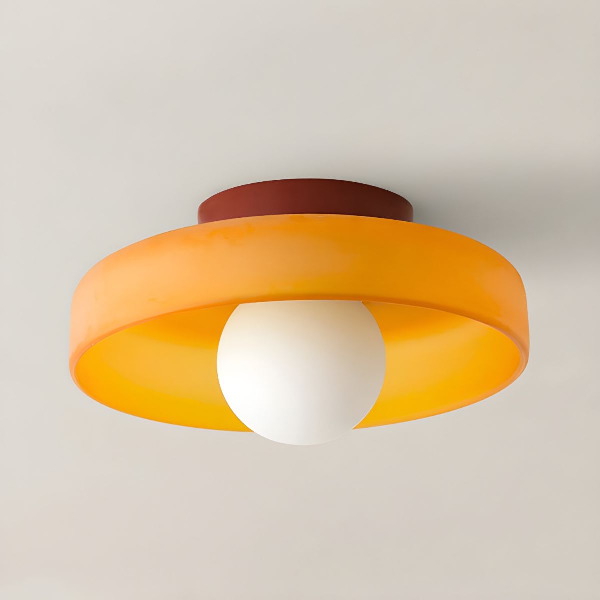 Ceiling Light Glass Geometric Nordic Modern Flush Mount | Cenaro
