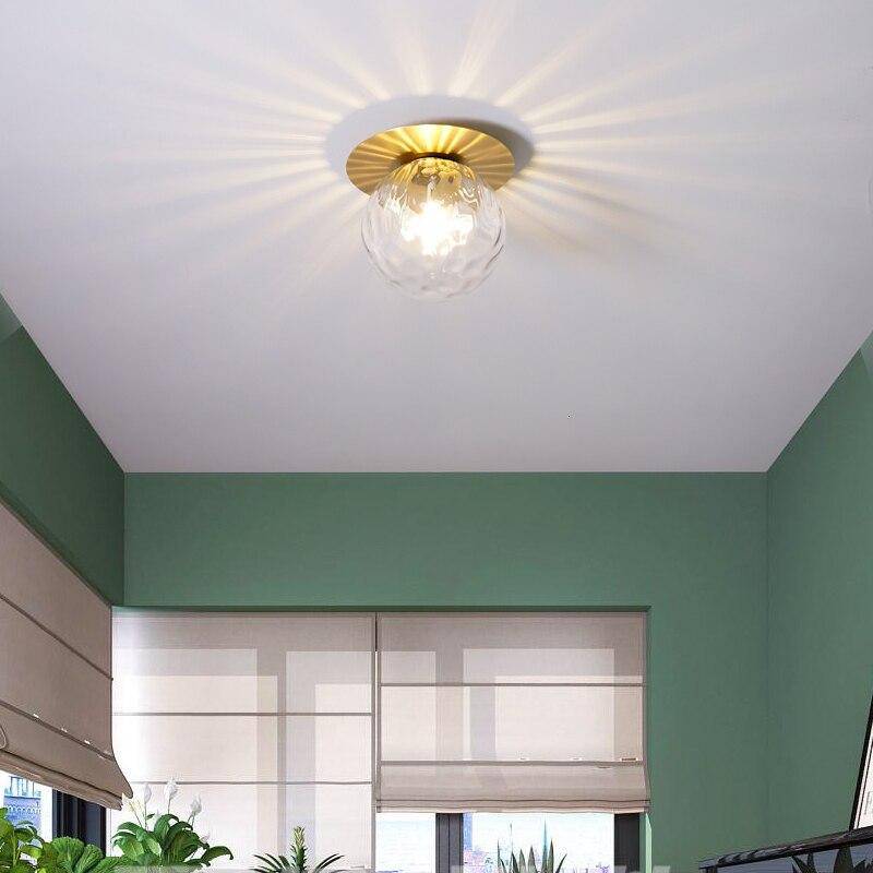 Ceiling Light Glass Sphere Modern LED Design | Porvella