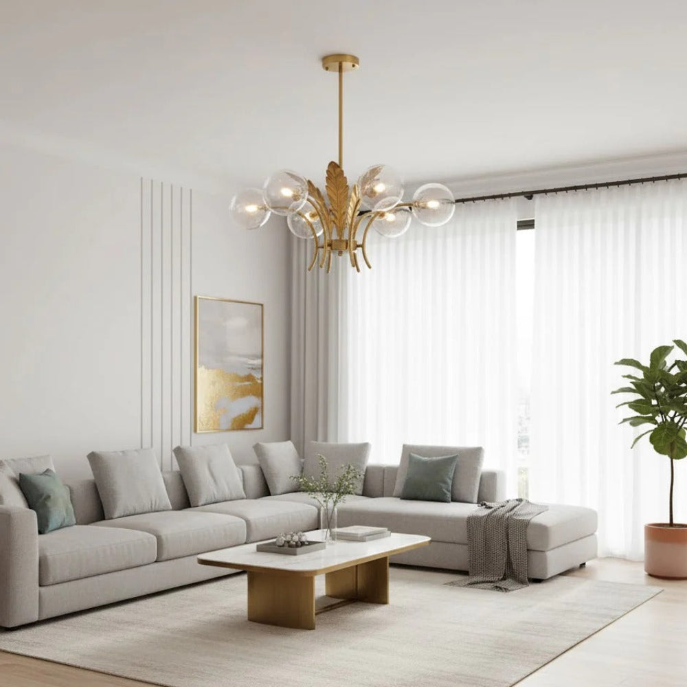Ceiling Light Glass Spheres Modern Interior | Alvexa