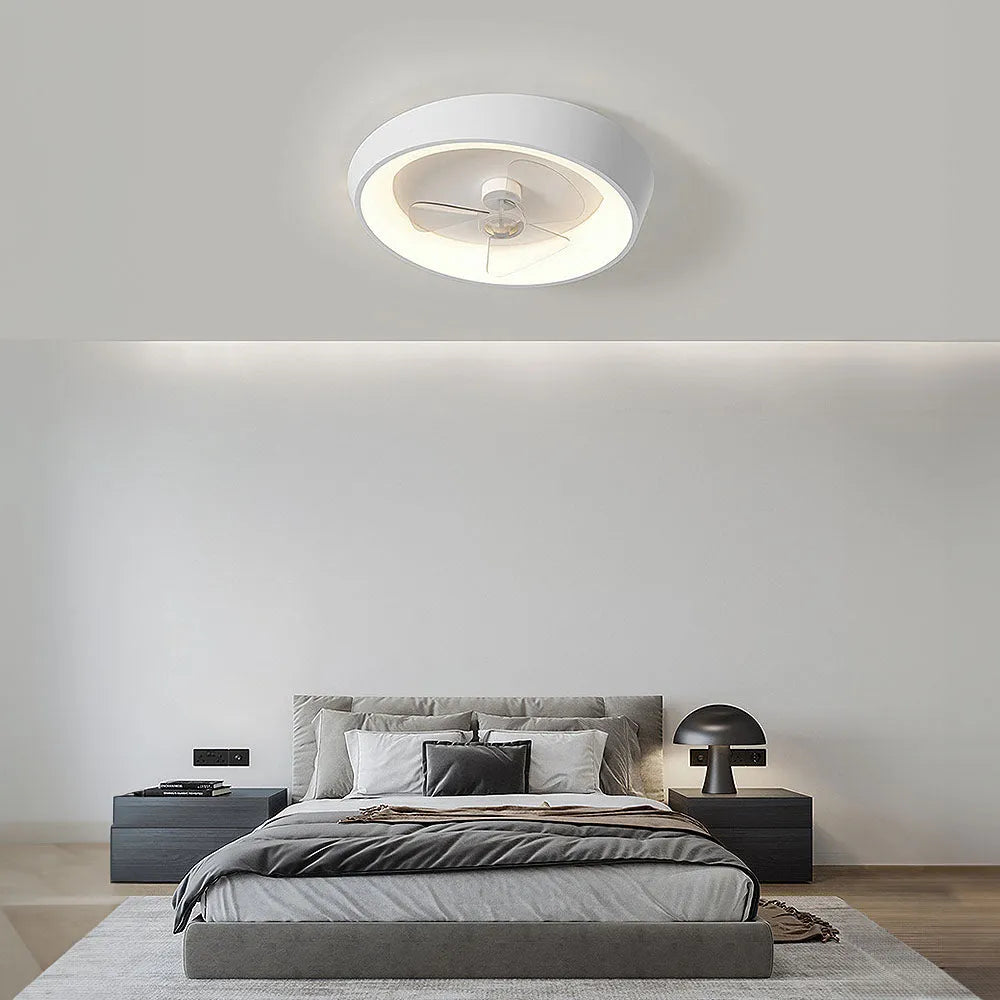 Ceiling Light Iron Fan Modern Minimalist | Lenvor