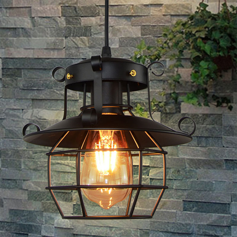 Ceiling Light Iron Industrial Vintage Design | Dinoro