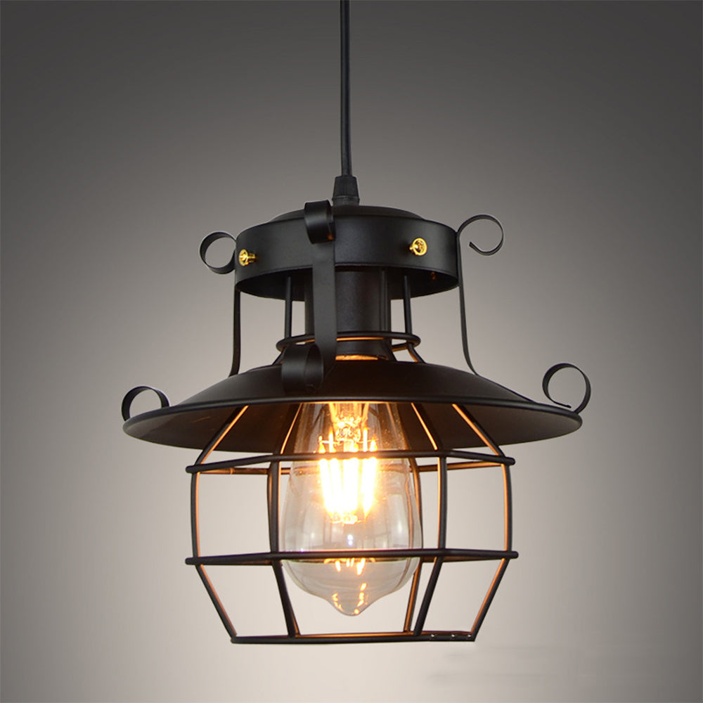Ceiling Light Iron Industrial Vintage Design | Dinoro