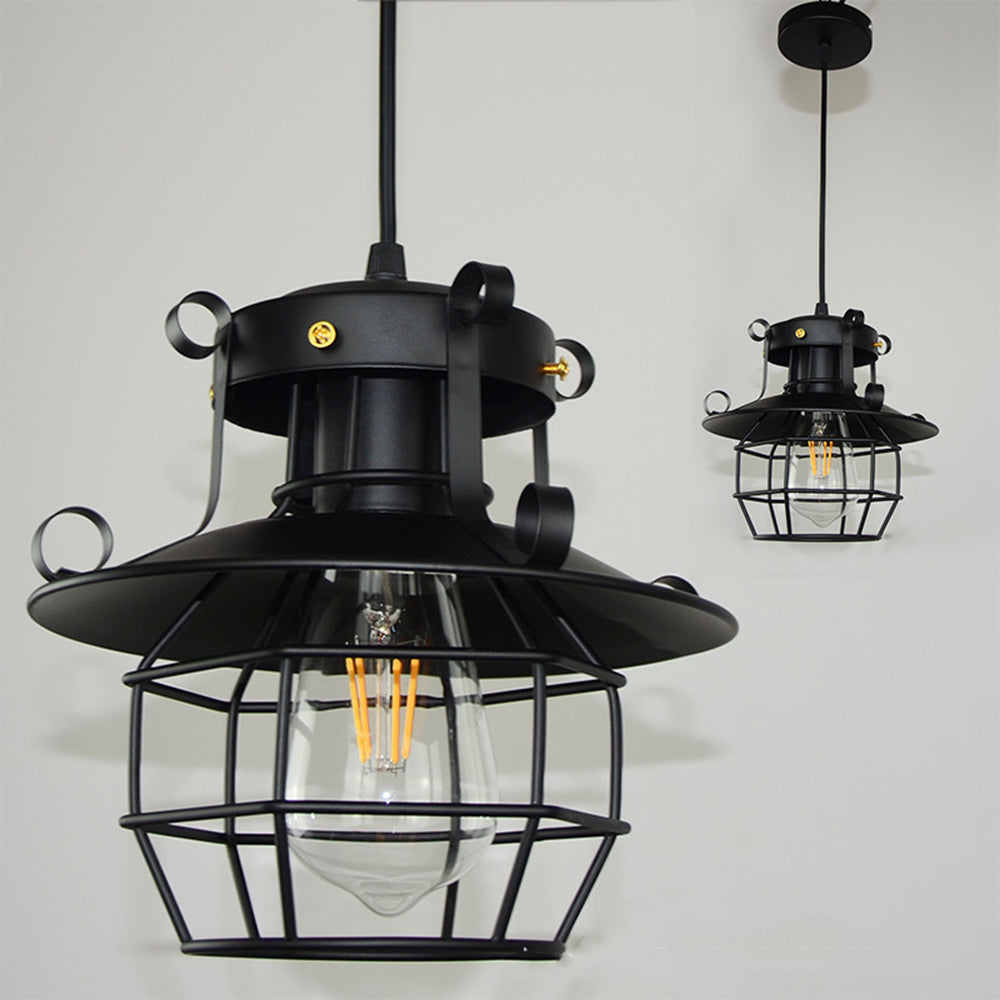 Ceiling Light Iron Industrial Vintage Design | Dinoro