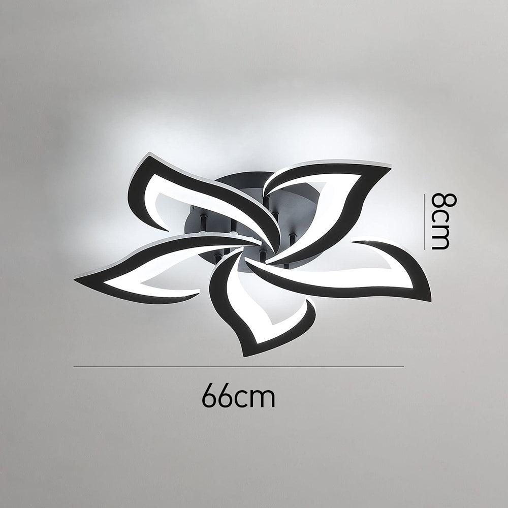 Ceiling Light Iron LED in Modern Flower Shape | Florine