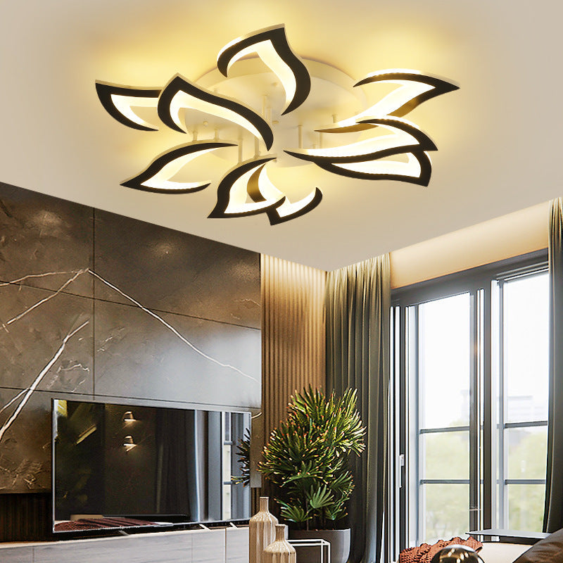 Ceiling Light Iron LED in Modern Flower Shape | Florine