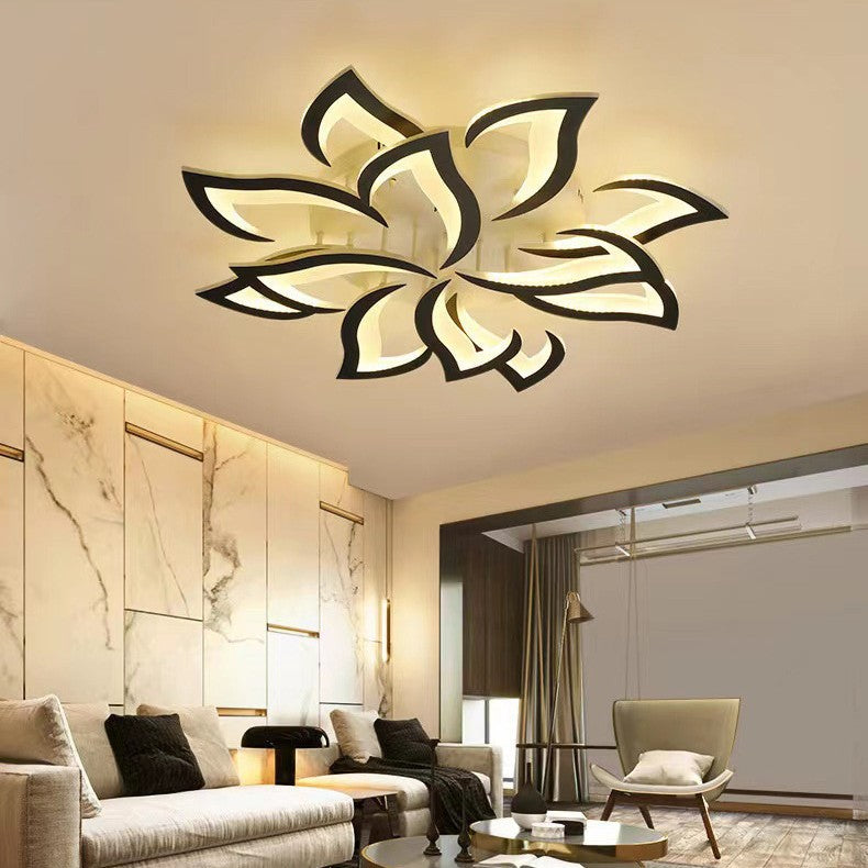 Ceiling Light Iron LED in Modern Flower Shape | Florine
