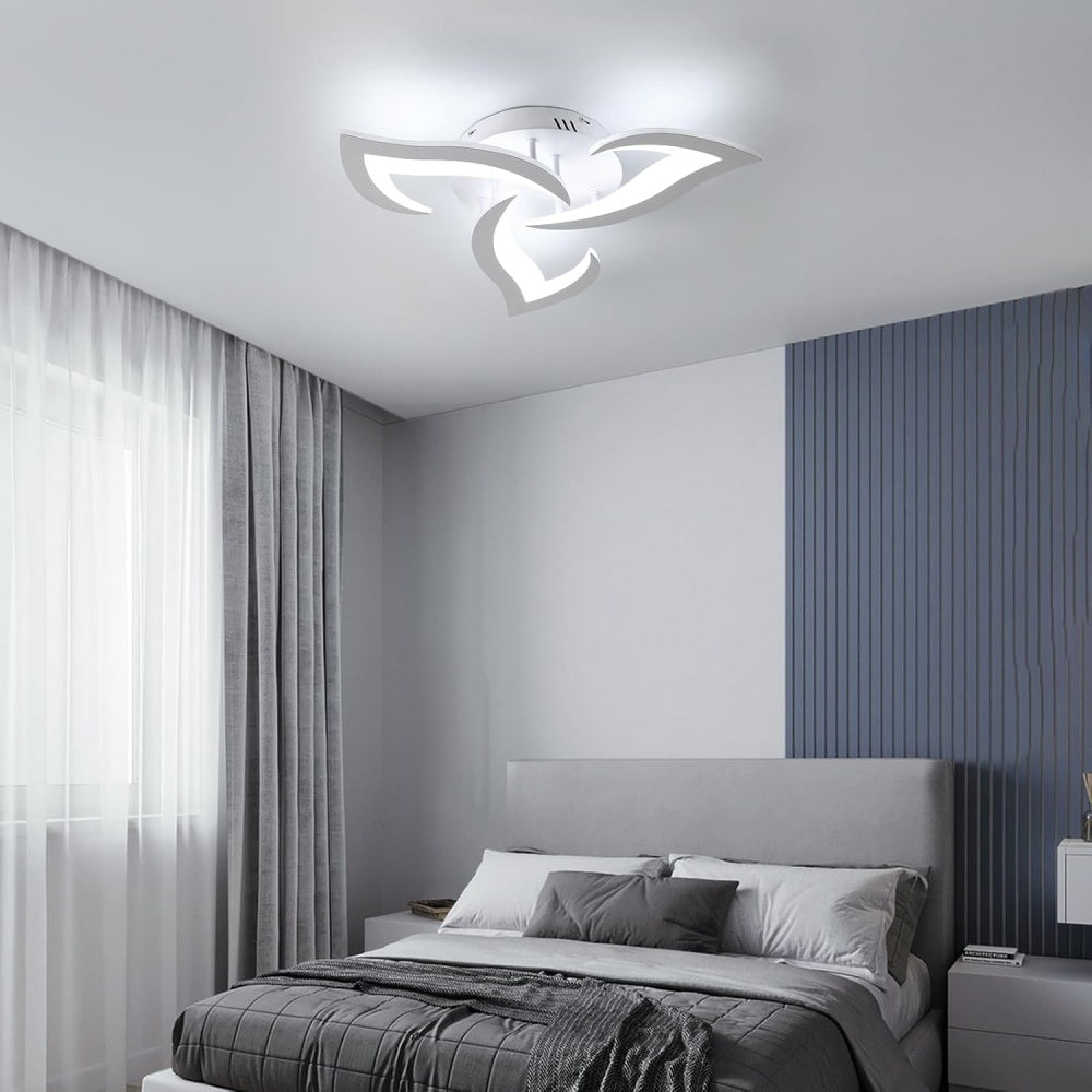 Ceiling Light Iron LED in Modern Flower Shape | Florine