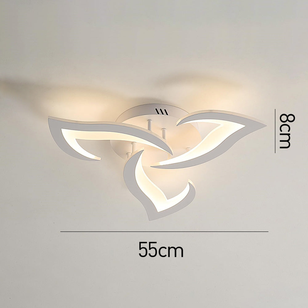 Ceiling Light Iron LED in Modern Flower Shape | Florine
