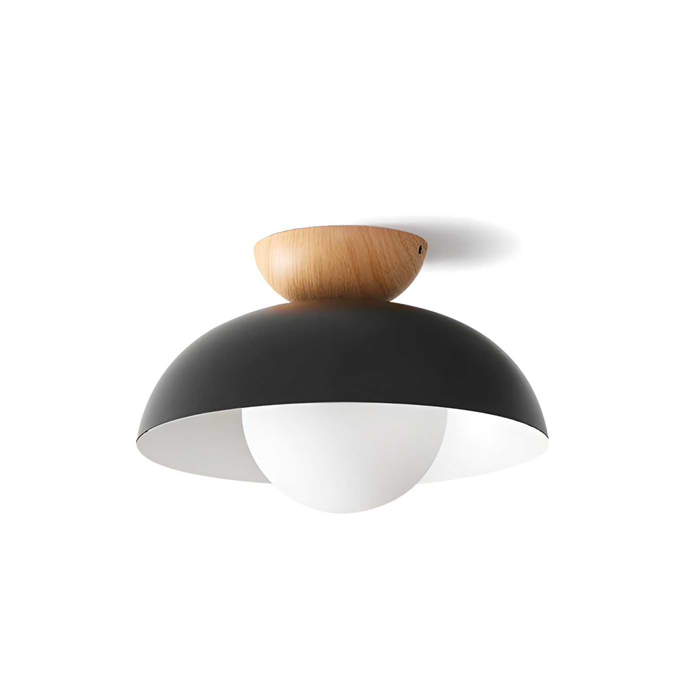 Ceiling Light Iron Shade Nordic Minimalist Design | Norvya